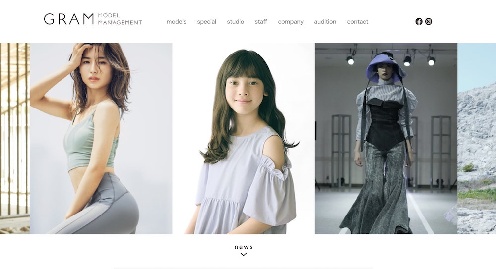 グラムモデルマネジメント(GRAM MODEL MANAGEMENT)